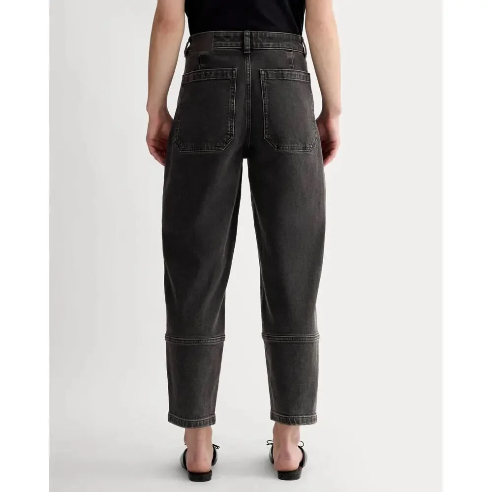 Everlane The Utility Barrel Jean Washed Black sz 2R